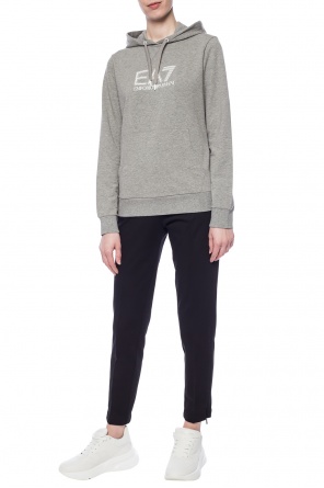 Logo-printed sweatshirt, zdjęcie 2 Logo-printed sweatshirt od EA7 Emporio Armani